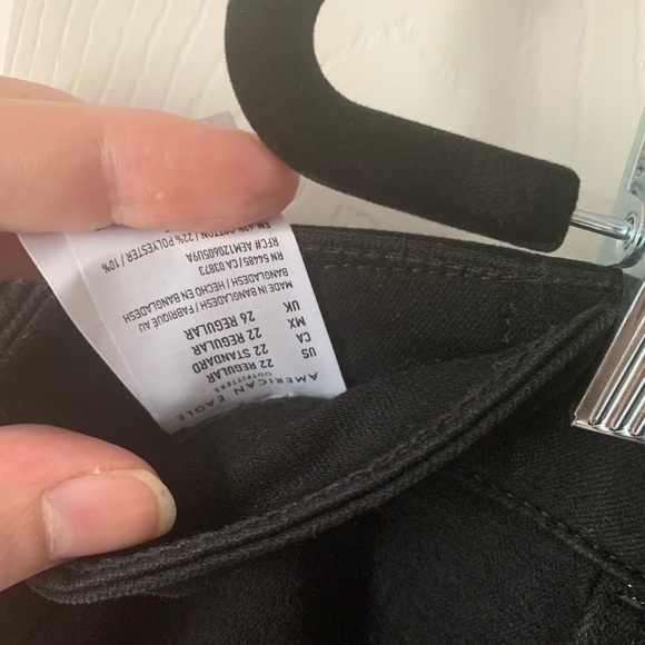 NWT American Eagle Outfitters Super High-Rise Black Jeggings - Picture 6 of 7